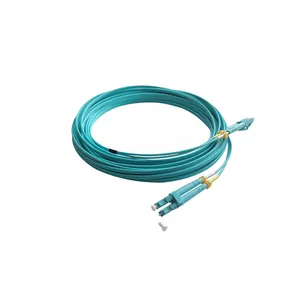 XXD OEM High Quality LC To LC Duplex Multi Mode OM3 OM4 Jumper Cable Fiber Optic Patch Cord