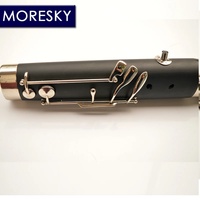 Fagot Profesional MORESKY para Niños, Modelo BS228, Instrumento de Viento, Superficie Niquelada, Cuerpo de Resina ABS, Resina de Cobre