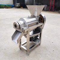 Industriële spiraalpers-sapcentrifuge motor voor fruitverwerkingsbedrijven, hoge productiviteit, roestvrij staal, voor het persen van groenten en fruit
