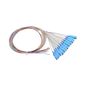12 màu SC UPC cáp quang 0.9mm 1 mét FTTH CATV OM1 OM2 OM3 thiết bị viễn thông SC FC <span class=keywords><strong>LC</strong></span> ST PVC LSZH Bím Tóc - Product Image 2