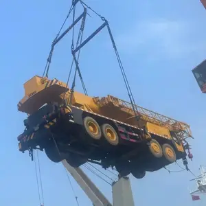 Grue mobile d'occasion 70 tonnes 70k avec flèche télescopique hydraulique Chine Produit