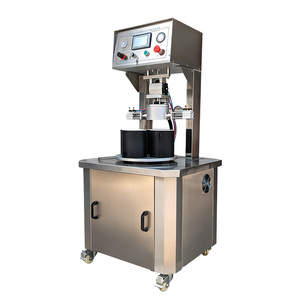 Máquina de Sellado al Vacío para Latas de Almendras con Pantalla PLC, Funcionamiento Silencioso y Suministro de Aire Estable - Product Image 4