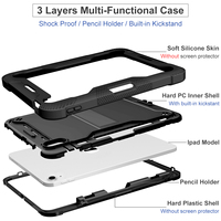 Protection antichoc professionnelle testée en usine pour iPad 10e génération Apple iPad A16 Accessoires 11 pouces