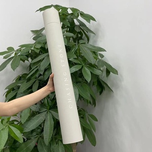 new arrival cardboard yoga mat mailing tubes long cylinder paper packaging box for posters shipping calligraphy and painting