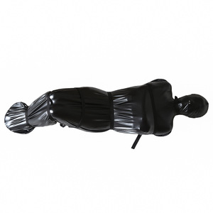 PU Leather <strong>Sleep</strong> <strong>Bag</strong> Full Body <strong>Bondage</strong> Restraints Sleepsack <strong>Bondage</strong> for Adult Game Play - Product Image 5
