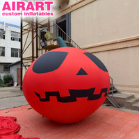 Sombrero de Bruja Inflable con Forma de Calabaza, Decoración Inflable de Calabaza para Jardín/Exterior, Calabaza Gigante Inflable Decorativa