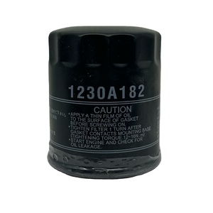 Filtro de aceite de motor de piezas de automóvil negro 1230A182 compatible con Mitsubishi para <span class=keywords><strong>L200</strong></span> para Triton 2,4 <span class=keywords><strong>Diesel</strong></span> 2015 - <span class=keywords><strong>2018</strong></span> - Product Image 1
