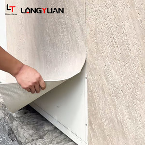 Гибкие декоративные панели из конопляного волокна под травертин и римские колонны для наружных стен, мягкие панели из глины, кирпич MCM, натуральные водонепроницаемые листы - Product Image 1