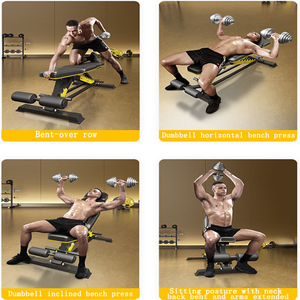 Équipement <span class=keywords><strong>de</strong></span> fitness direct d'usine pour l'entraînement <span class=keywords><strong>banc</strong></span> d'haltères pliable <span class=keywords><strong>banc</strong></span> plat incliné assis pour l'entraînement - Product Image 4