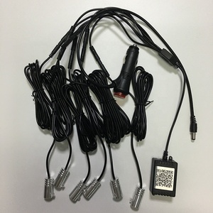 Tira <span class=keywords><strong>de</strong></span> luz <span class=keywords><strong>de</strong></span> <span class=keywords><strong>fibra</strong></span> óptica LED <span class=keywords><strong>de</strong></span> aluminio para 6 coches, 1 fila, cambio <span class=keywords><strong>de</strong></span> Color, IP55, aplicación móvil nominal, Control, iluminación <span class=keywords><strong>de</strong></span> ambiente Interior para coche - Product Image 2