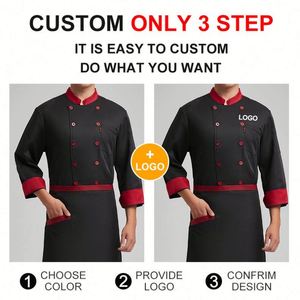 Chaqueta de Invierno para Cocina, Camisa, Chaqueta, Uniformes Industriales, Ropa de Trabajo, Uniforme de Chef de Restaurante - Product Image 2