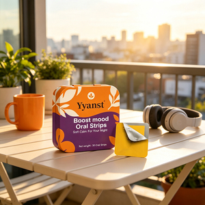 Suplemento Natural OEM para la Noche, Suave y Calmante, con Infusión de Plantas para el Bienestar, Equilibrio Emocional y Mejora del Estado de Ánimo, en Tiras Orales Disolubles - Product Image 3