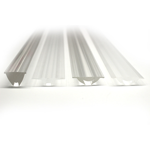 カスタムサイズ3608新製品ポリカーボネート/アクリルPMMALED押し出しリニアレンズ - Product Image 1