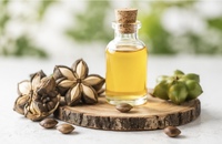 Huile de noix de Cacay, extrait d'herbes liquide en bouteille/en fût