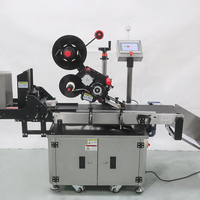 Machine d'étiquetage automatique pour boîtes d'échantillons à surface plane, sacs en plastique, livres, étiquetage de pages, collage d'étiquettes pour étiquettes manuelles, cartes de notes, étiqueteuse