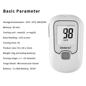 High Quality Medical Device Blood <strong>Glucose</strong> <strong>Monitoring</strong> <strong>System</strong> Automatically Test Blood Sugar Detection - Product Image 5
