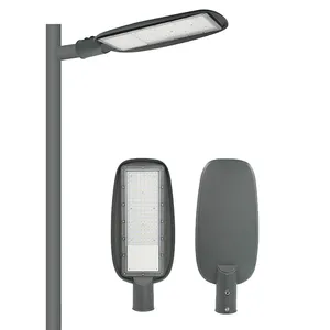 Farola LED de conducción lineal ultradelgada, lámpara de carretera impermeable IP65, 100w, para área de estacionamiento, jardín y carretera, nuevo diseño