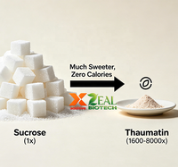Thaumatinpoeder Talin Natuurlijke Zoetstof Voedingsverbeteraar CAS53850-343 Voedingskwaliteit 90%-99% Caloriearm Smaakversterker