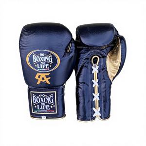 Gants de boxe No Boxing No Life, haute qualité, personnalisés, respirants, unisexes, entraînement professionnel, cuir de vache véritable, arts martiaux - Product Image 4