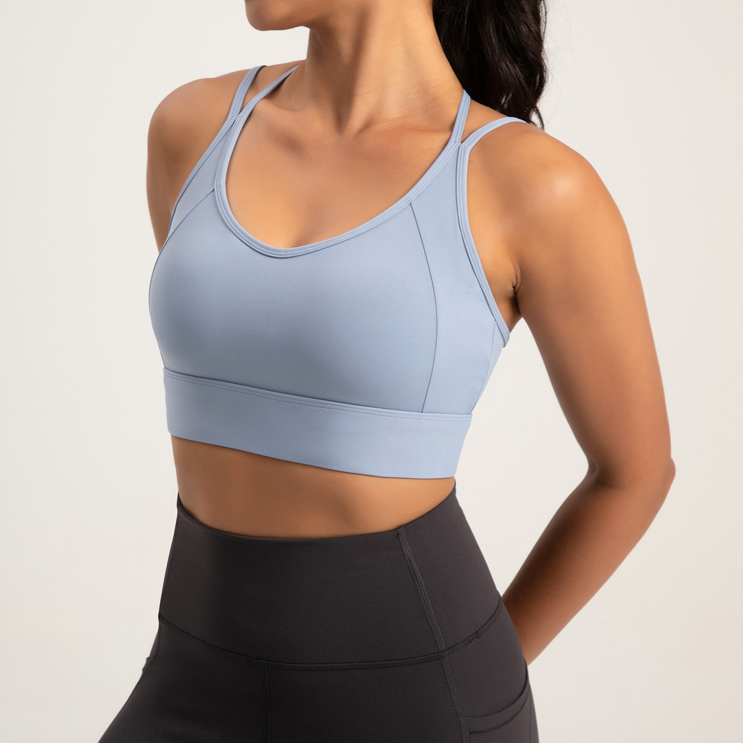 2025 New High Support Yoga Tank Top - Moisture Wicking Seamless Fitness Vest for Women
