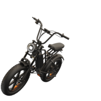 Vélo électrique rechargeable 750 W 48 V, moto tout-terrain, vélo de ville, vélos électriques, entrepôt américain, vitesse, rue, acier, batterie au lithium