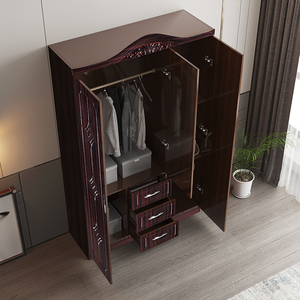 MDF Wood Modern Plywood <strong>Cheap</strong> <strong>Wardrobe</strong> - Product Image 6