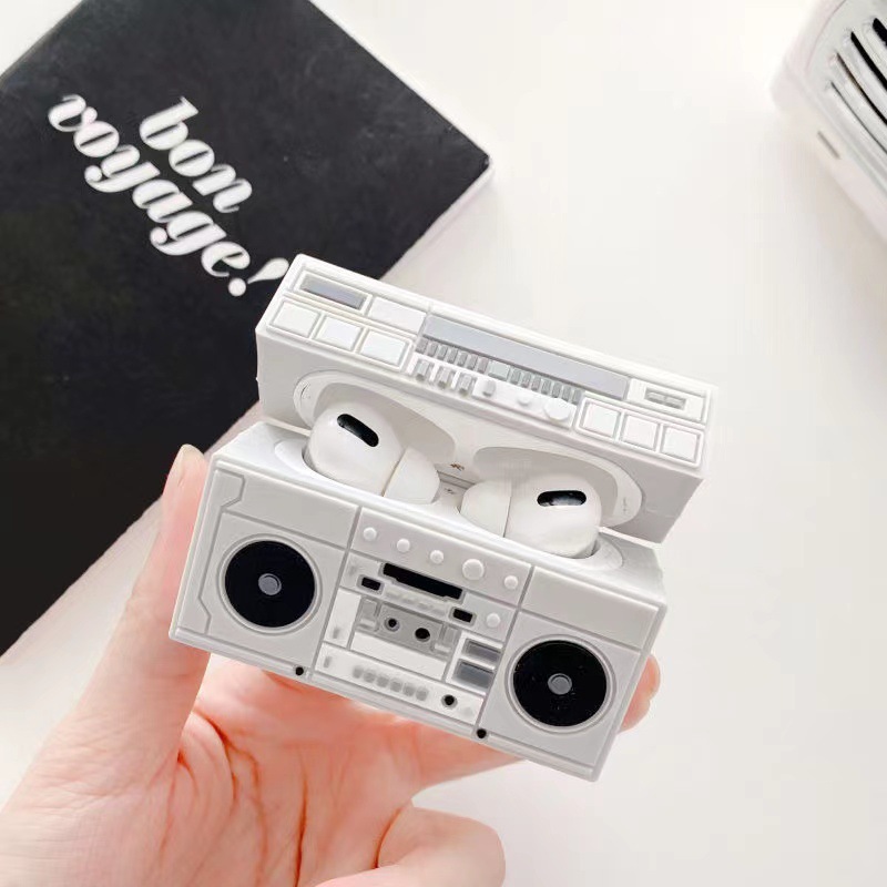 Ensemble radio blanc