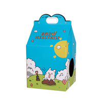 Carton de lait original à designs multiples Grand salon pour chat en carton pour maison de chat