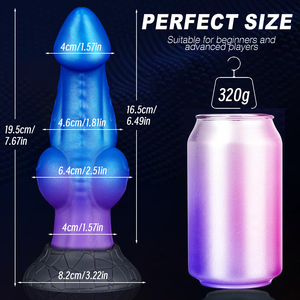 Реалистичный силиконовый фаллоимитатор в форме монстра с присоской, водонепроницаемый, экологичный, мягкий, для женской мастурбации, стимуляции точки G, для взрослых - Product Image 6