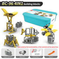 Kit de Robot Educativo STEM de 58-755 Piezas, Bloques de Construcción Programables por APP con Control Remoto, Opciones de Modelo 1/4/8