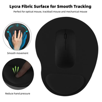 Alas Mouse Warna Solid Anti-Selip Nyaman Ringan Harga Murah Kain Karet Anti-Slip untuk Gaming