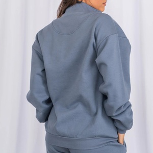 Unisex Half Zip <strong>Jumper</strong> <strong>Women's</strong> Casual Zip <strong>Polo</strong> Top Workout Zip up Hoodie - Product Image 4