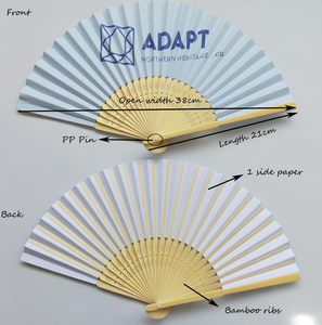 Tùy Chỉnh 21Cm Tre Gấp <span class=keywords><strong>Fan</strong></span> Nhựa Rave Cầm Tay Người Hâm Mộ Đám Cưới Khiêu Vũ Bên Cho Quà Tặng Khuyến Mãi Bán Buôn - Product Image 4