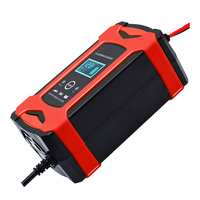 Chargeur de batterie de voiture haute puissance 12V6A, efficace et pratique, chargeur intelligent à impulsions pour batteries au plomb-acide