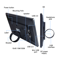 Moniteur Android 32G 60Hz Tablette 10,1 pouces Écran HD IPS LCD Tactile Machine tout-en-un en plastique industriel