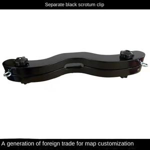 Attrezzatura Penale SM, Clip per Scroto Nera, Apparato per Penale a Ginocchio Forzato, Modello XTT-8834, Prodotto in Cina, Senza Componenti - Product Image 2