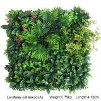 Mur de plantes artificielles 3D en gazon vert, panneau de fond pour décoration de jardin, maison, 40x50cm