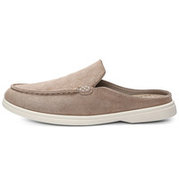 Mocassins en daim à bout rond pour homme, avec semelle extérieure en PVC, respirants, antidérapants, chaussures d'été