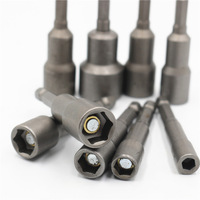 Set Sekrup Mur Self Tapping Magnetik Non-Magnetik dengan Soket Heksagonal 1/4 Handle 42-400mm