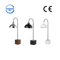 Chauffe-plat automatique en acier inoxydable CE 275W avec contrôle de température 50 à 70°C, haute efficacité énergétique, pour hôtels, avec lampe chauffante