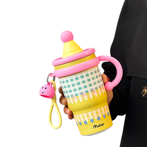 Taza con Diseño de Mascotas de Dibujos Animados, Superventas, de Acero Inoxidable 316, Aislada, con Diseño Animal, Regalo para Estudiantes, para Hija - Product Image 4