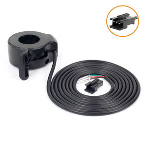 Accélérateur à <span class=keywords><strong>pouce</strong></span> pour vélo électrique 130X étanche 3 broches Contrôle <span class=keywords><strong>de</strong></span> vitesse du vélo électrique Accélérateur 24V/36V/48V/60V/72V Pièces - Product Image 5