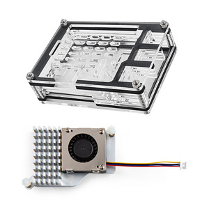 غطاء واقي شفاف عالي الجودة 9 طبقات غطاء أكريليك لسيارة التوت <span class=keywords><strong>Pi</strong></span> 5 Model B - Product Image 5