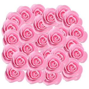 Wholesale Artificial Rose <b>Foam</b> Flowers 6cm 7cm for Valentine's Day Wedding Decorations Multi Colors PE Material - Product Image 1