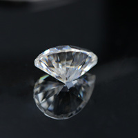 Yu Ying poire forme D couleur moissanite avec certificat GRA goutte synthétique diamant pierre précieuse pour la fabrication de bagues de bijoux