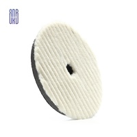 T-607 outil de nettoyage de voiture laine tampon disque légère rayure 7 pouces propre laine voiture tampons de polissage