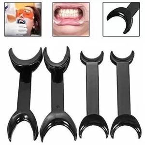 Abridor Bucal Dental OEM de Doble Cabeza en Forma de T, Dispositivo Manual para Abrir Dientes Anteriores y Posteriores, Negro Transparente, Tamaño Grande y Pequeño - Product Image 2