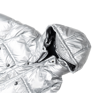 Chaqueta Acolchada Impermeable con Capucha para Niños, Diseño 2021, con Cierre de Cremallera - Product Image 6