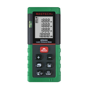 มาสเตค MS6404 เครื่องวัดระยะทางด้วยเลเซอร์ 18.88 ม. ฟังก์ชั่นการอ่านข้อมูล สำหรับงานก่อสร้างและใช้ในบ้าน - Product Image 1