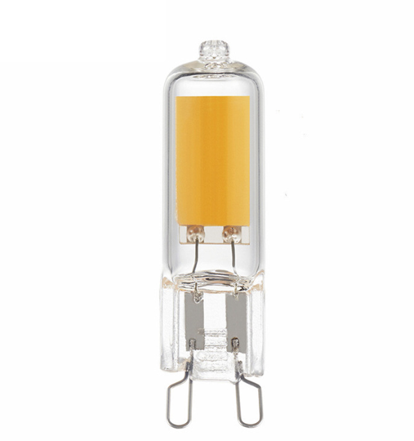 AC 220V 230V G9 Lighting LED Lamp COB LED G9 Glass Body 2700K Warm White LED Replace Crystal Halogen G9 Bulb
